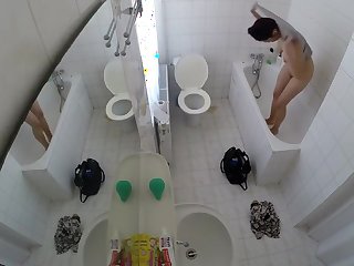 hidden cam bathroom